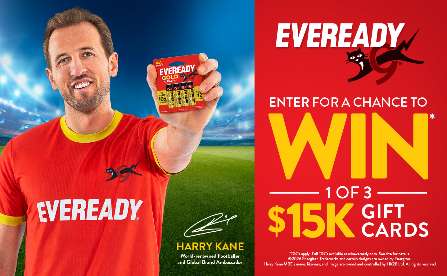 Eveready Harry Kane Promo Website Desktop 1440x890 Banner AU